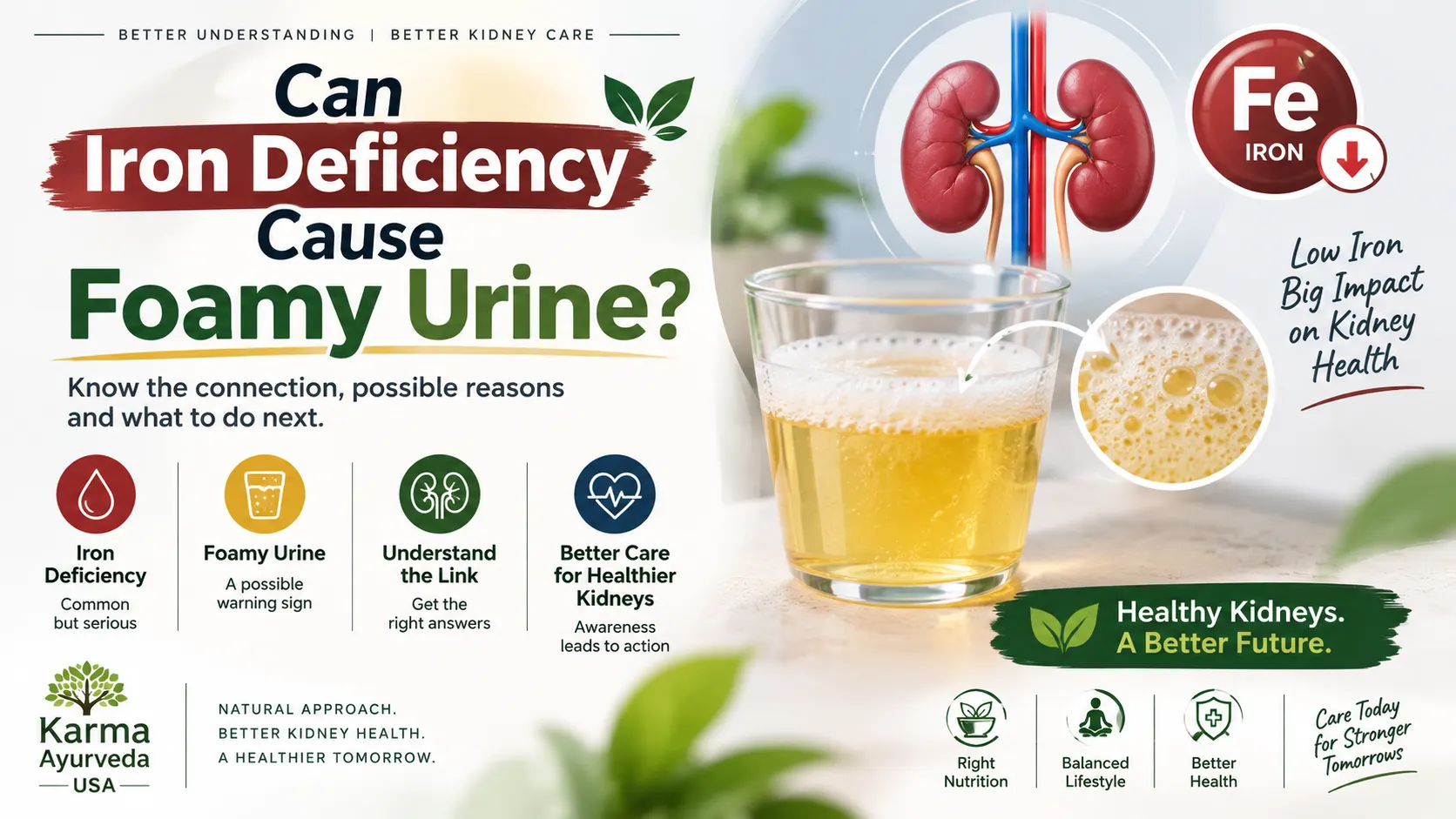 Can Iron Deficiency Cause Foamy Urine?
